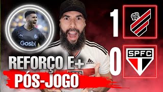 PÓSJOGO  ATHLETICOPR 1X0 SÃO PAULO  NOTAS E  NAHUEL BUSTOS JOGARÁ NO SPFC DIZ JORNALISTA [upl. by Lenahc19]