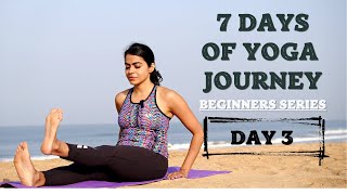 Day 3  Yoga For Legs and Thighs  7 Days of Yoga Journey  Beginners Series [upl. by Alleusnoc539]