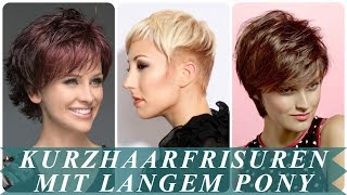 Frühlingsfrisuren damen mit pony 2018 [upl. by Lohner]