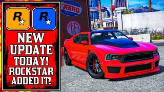 Its Finally Here The NEW GTA Online UPDATE Today New GTA5 Update [upl. by Nosnaj]