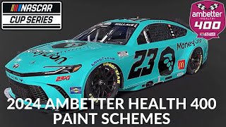 2024 Ambetter Health 400 Paint Schemes [upl. by Lustick]