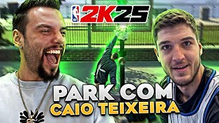 NBA 2K25 com Caio Teixeira e Zaro na PRÉ ESTRÉIA [upl. by Eelame855]