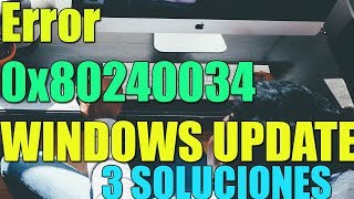 Error 0x80240034 WINDOWS UPDATE en Windows 1087 I 3 SOLUCIONES 2024 [upl. by Hanah]