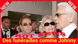 Des funérailles comme Johnny Hallyday  « Quelle horreur » pour Karl Lagerfeld [upl. by Neenej]