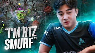 quotIM RTZ SMURFquot  Aurora DOTA 2 New Roster Comms [upl. by Mraz]