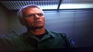 Stargate sg1 s7 Ep 15 sam humming sg1 theme song [upl. by Orgalim]