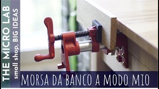 Morsa da Banco con Morsetto a Tubo  Fai da Te [upl. by Aimek871]