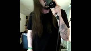 Infant Annihilator  Unholy Gravebirth Vocal Cover By Kyle D James Farrar [upl. by Nitsyrc]