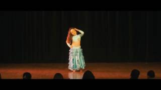 Zoé 8 ans  gagante du Jawhara bellydance contest 2017  drum solo [upl. by Inkster]