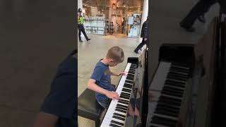 “River Flows in You” by Yiruma at St Pancras Station [upl. by Nelyaw]