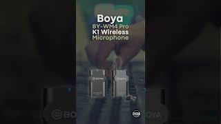 Take Your Audio Quality to the Next Level with Boya BYWM4 Pro K1 Wireless Microphone [upl. by Airal39]