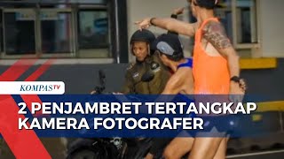 Viral 2 Penjambret di CFD Tertangkap Kamera Fotografer [upl. by Larimer303]