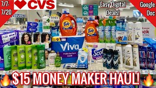 CVS Free amp Cheap Coupon Deals amp Haul 77  720 15 Money Maker Haul 🔥 Learn CVS Couponing [upl. by Schulze]