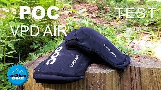 Test Poc VPD air  Genouillères VTT Allmountain Enduro [upl. by Anabal]