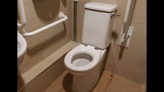 Twyford Avalon rimless toilet in McArthur Glen Bridgend [upl. by Heather175]