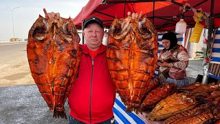 3 ТОННЫ РЫБЫ КАЖДЫЙ ДЕНЬ  ЧИНАЗ  ЖАРЕНЫЙ ЗМЕЕГОЛОВ  ПРОСТОЙ РЕЦЕПТ рыба змееголов рецепт [upl. by Proudfoot244]