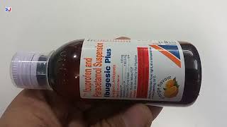 ibugesic plus Syrup  ibuprofen and paracetamol Suspension  ibugesic plus Syrup Uses Review Hindi [upl. by Maryellen]