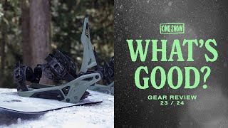 Nidecker Supermatic Snowboard Binding Review 2024  Whats Good [upl. by Miran772]