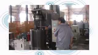 China wetbag cold isostatic press running video by SXKYYC Machinery [upl. by Jenks]