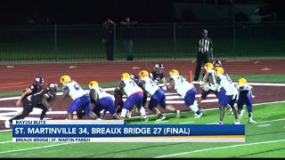 Bayou Blitz Week 3 Acadiana High School Football Scores amp Highlights Thursday [upl. by Animor109]