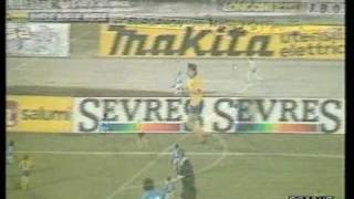 Napoli  Lokomotive Leipzig 20 coppa uefa 198889 sedicesimi [upl. by Orva]