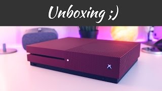 Custom Xbox One S Unboxing ColorWare [upl. by Rratsal]