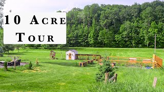 From City Life to SelfSufficiency A Homestead Tour [upl. by Marwin858]