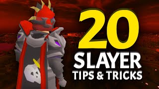 20 Slayer Tips amp Tricks for OSRS [upl. by Boyd]