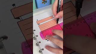 diary decoration idea craft shorts [upl. by Edahs]