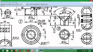 Valve  Ramsbottom Safety Valve  Machine Drawing  Introduction to Modeling and GDampT [upl. by Julina]