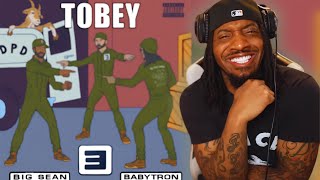 EM SAID HE SMOKING YA TOP 5  Eminem  Tobey feat Big Sean amp Babytron REACTION [upl. by Reppart]