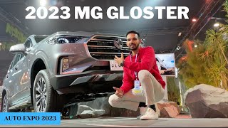 2023 New MG Gloster  Auto Expo 2023  Car Quest [upl. by Ehr]