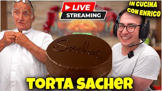 LIVE TORTA SACHER di ENRICO  IN CUCINA CON MATTEOHS del 29 ottobre 2023 [upl. by Ailuig]