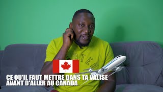 CE QUIL FAUT METTRE DANS TA VALISE AVANT DALLER AU CANADA [upl. by Nolyaw]