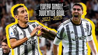 EVERY SINGLE JUVENTUS GOAL THIS 2223 SEASON [upl. by Birkle588]