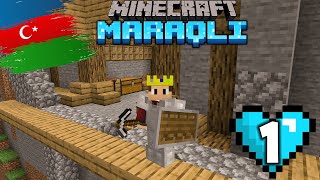 Minecraft Survival Azerbaycan  Amma Maraqlı Konsept [upl. by Rutter863]