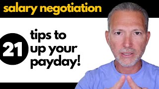 21 Salary Negotiation Tips [upl. by Ahael]