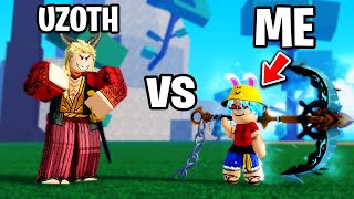 Admin Uzoth vs imFiji in Blox Fruits PvP [upl. by Kaila]