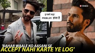 Shahid Kapoor criticises Bollywood camp culture shares personal struggles I bully the bully [upl. by Komarek]