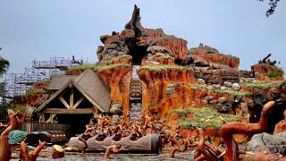 Splash Mountain at Magic Kingdom  Complete Ride Experience in 4K  Walt Disney World Florida 2021 [upl. by Maryellen]