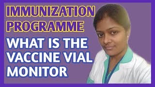 IMMUNIZATION PROGRAMME TYPES AND STORAGE OF VACCINE  Vaccine Vial Monitor  UNIVERSAL IMMUNIZATION [upl. by Notsirk]