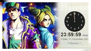 Perfectly timing Jolynes theme on New Years 12 am [upl. by Garnette]