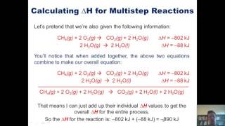 Chapter 5 – Thermochemistry Part 9 of 11 [upl. by Annaitsirhc603]