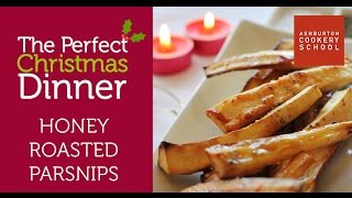 Perfect Christmas Dinner  Honey Roasted Parsnips [upl. by Nama]