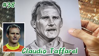 Drawing the legend Claudio Taffarel [upl. by Weintrob556]