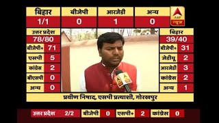 SP candidate from Gorakhpur Praveen Nishad questions administration over delay in counting [upl. by Anay]