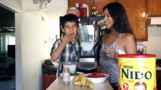 How to make a Nestlé NIDO smoothie [upl. by Aeynod]