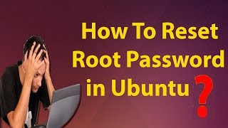 How to Recover Reset the Ubuntu Root Password  Networkgreen live [upl. by Aidnic838]