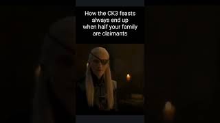 CK3 Multiple Claimants crusaderkings3 ck3agot memes [upl. by Borman]