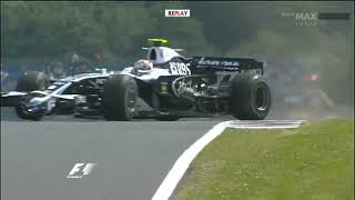 Silverstone 2008 F1 FP2 Nakajima 50fps Reupload [upl. by Notsnhoj]